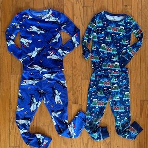Christmas Kids Pajama Sets from Cat&Jack and Children’s Place Size Medium